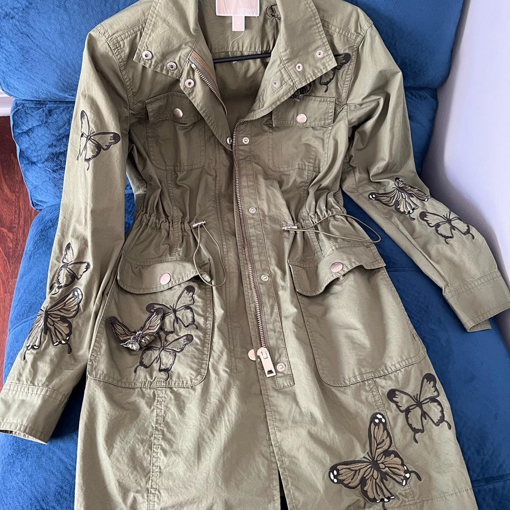 MK Fall Jacket Olive color XS